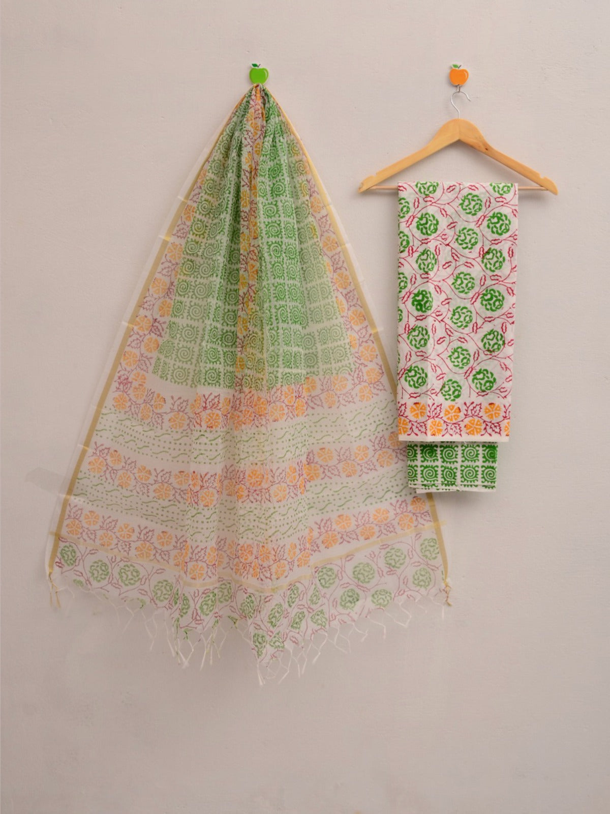 Kota Doria Trending Hand Block Print Suits