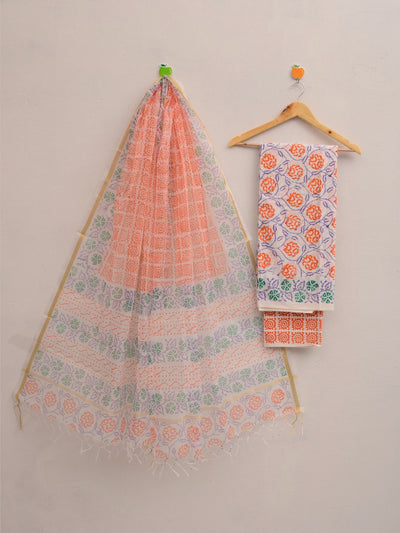 Kota Doria Trending Hand Block Print Suits
