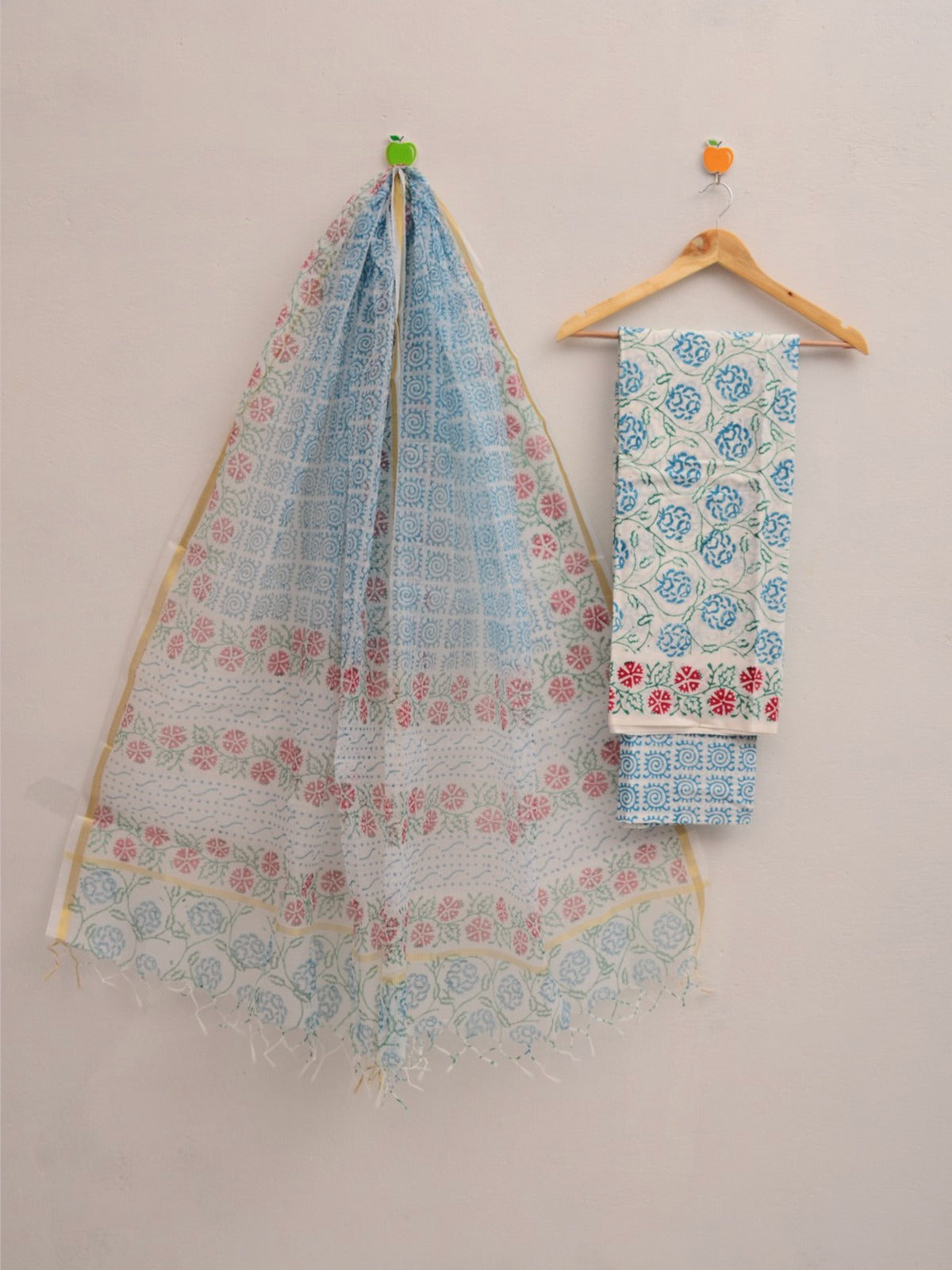 Kota Doria Trending Hand Block Print Suits
