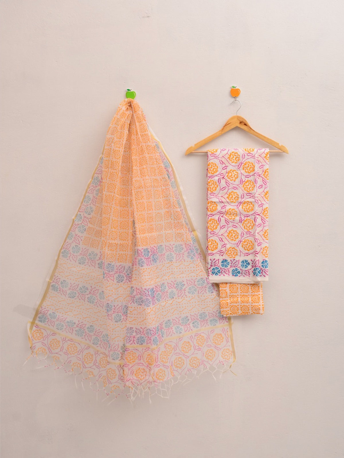 Kota Doria Trending Hand Block Print Suits
