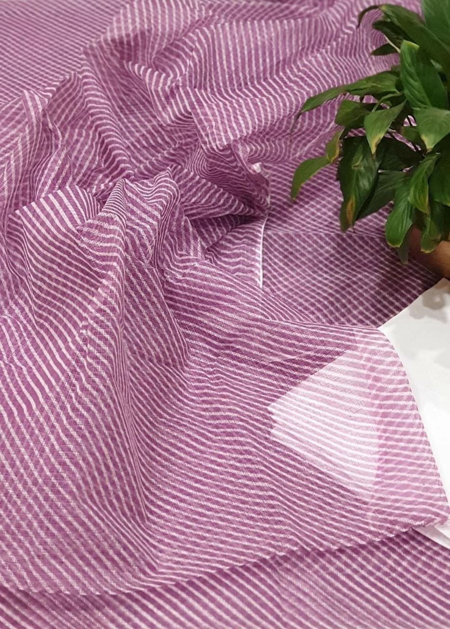 Pure cotton Kota Doria Leheriya suits